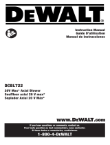 DeWalt DCBL722 User manual