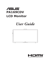 Asus ProArt Display PA169CDV User guide