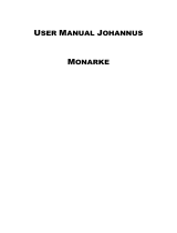 Johannus Monarke User manual