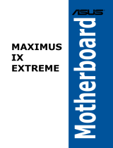 Asus ROG MAXIMUS IX EXTREME User manual