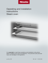 Miele DG 2840 Operating instructions