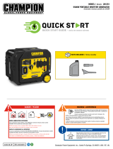 Champion Power Equipment 201351 Quick start guide