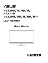 Asus VS229H User manual