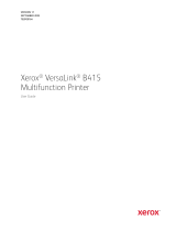 Xerox VersaLink B415 User guide