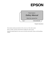 Epson RC700D Controller User manual