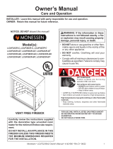 MHSC LCUF Series 32-36-42 Owner's manual