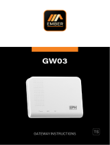 EPH Controls GW03 Gateway Operating instructions