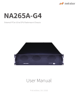 Netstor NA265A-G4 User manual