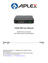 Aplex TiTAN-300 User manual