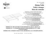 Bayside Furnishings CSCDT-2E Assembly Instructions