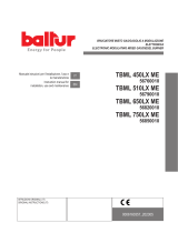 BALTUR TBML 650 LX ME 50Hz  Use and Maintenance Manual