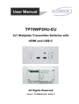 Altimium TP70WP2HU-EU User manual