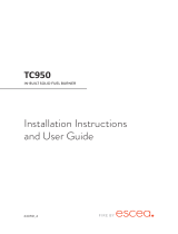Escea TC950 Installation guide