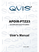 QVIS APOIR-PTZ23 User manual