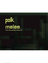 Polk Mono Melee Xbox 360 User manual