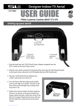 SLX Designer Indoor TV Aerial User manual