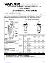 Vanair F200-1600-3 Installation, Operation And Maintenance Instructions