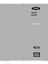 m-e VISTUS ADV-B40 Operating Instructions Manual