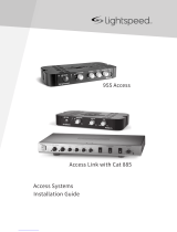 Lightspeed 955 Access Installation guide