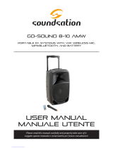 soundsation GO-SOUND 10AMW User manual
