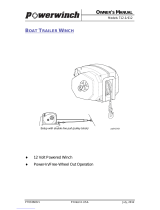 Powerwinch 712 Owner's manual