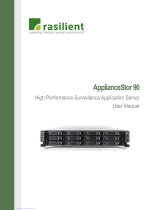 Rasilient ApplianceStor 90 User manual