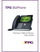 TPG BizPhone T48G User manual