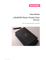 ParametricLoRaWAN Radar People Flow Sensor