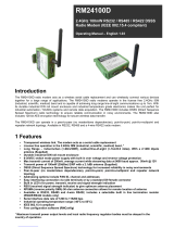 Infiniteq RM24100D-RS232 Operating instructions