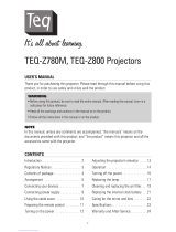 TEQ TEQ-Z800 User manual