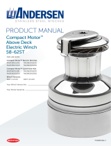 Ronstan ANDERSEN Compact Motor 58ST User manual