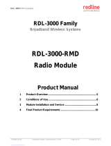 Redline Communications QC8-RDL3000RMD User manual