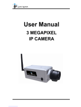 IP Camera 3 MEGAPIXEL User manual