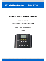 Ningbo Star Solar MPPT-30 Operating instructions