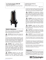 Ion Technologies MSP-HR50-21 Operating instructions