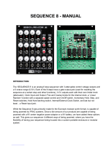 Synthrotek SEQUENCE 8 Manual List