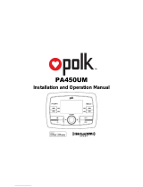 Polk Audio PRC200BC User manual