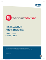 TermoTeknik LOGIC Combi C26 Installation And Servicing