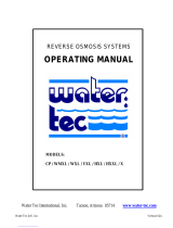 Water Tec HXL Operating instructions