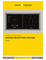 Vingtor Stentofon 1021001200 Installation & User Manual