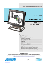 SYSTEM Electronics COPILOT 15" Use and Maintenance Manual