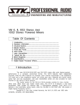 STK Professional Audio VM 6 User manual