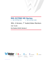 Wohler RM-3270W HD Series User manual