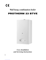 Protherm 23 BTVE User, Installation And Servicing Instructions