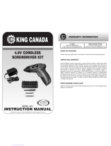King Canada 8313 User manual