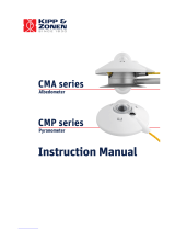 Kipp & Zonen CMA Series Owner's manual