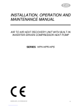 LMF Clima HPH series Installation, Operation and Maintenance Manual