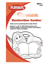 Hasbro Gloworm Slumbertime Soother 06562 User manual
