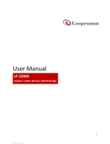 Loopcomm VYT-LP2396K User manual