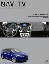 Nav TV Ford 4 UNI-CAM NTV-KIT600 User manual